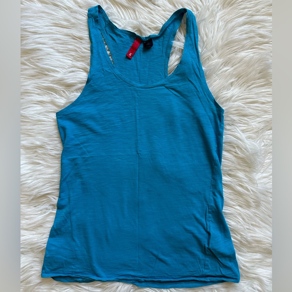 H&M cotton racerback tank top